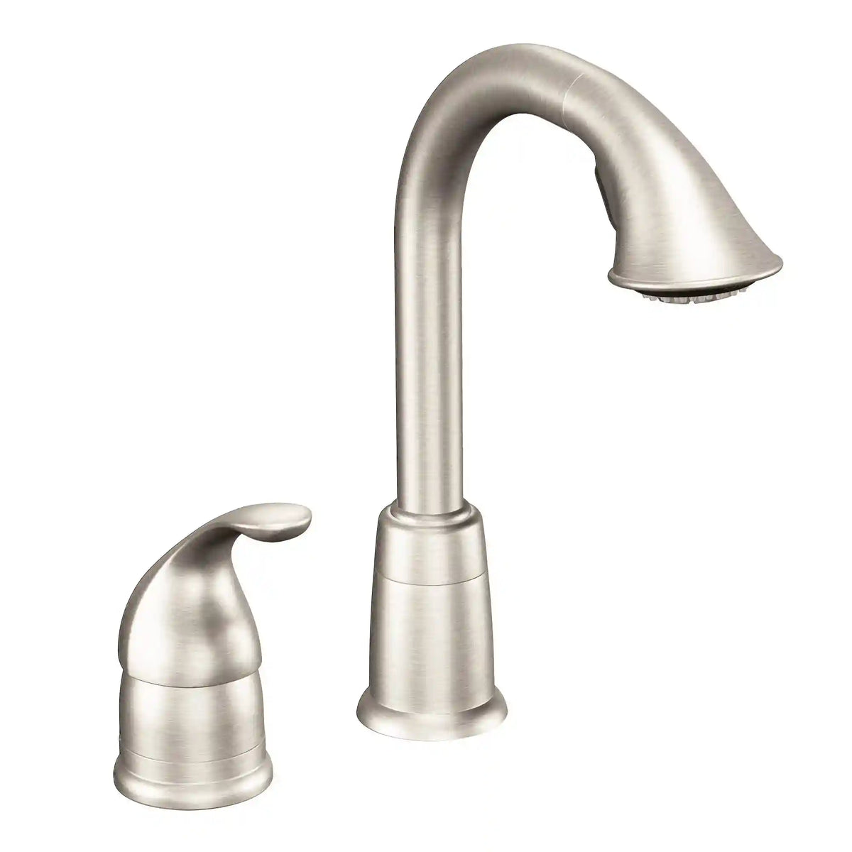 Camerist One-Handle High Arc Pulldown Single Mount Bar Faucet