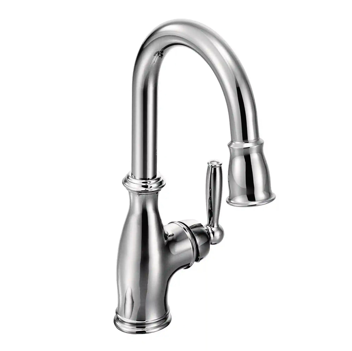 Brantford One-Handle High Arc Pulldown Single Mount Bar Faucet