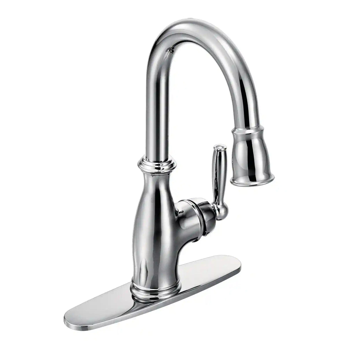 Brantford One-Handle High Arc Pulldown Single Mount Bar Faucet