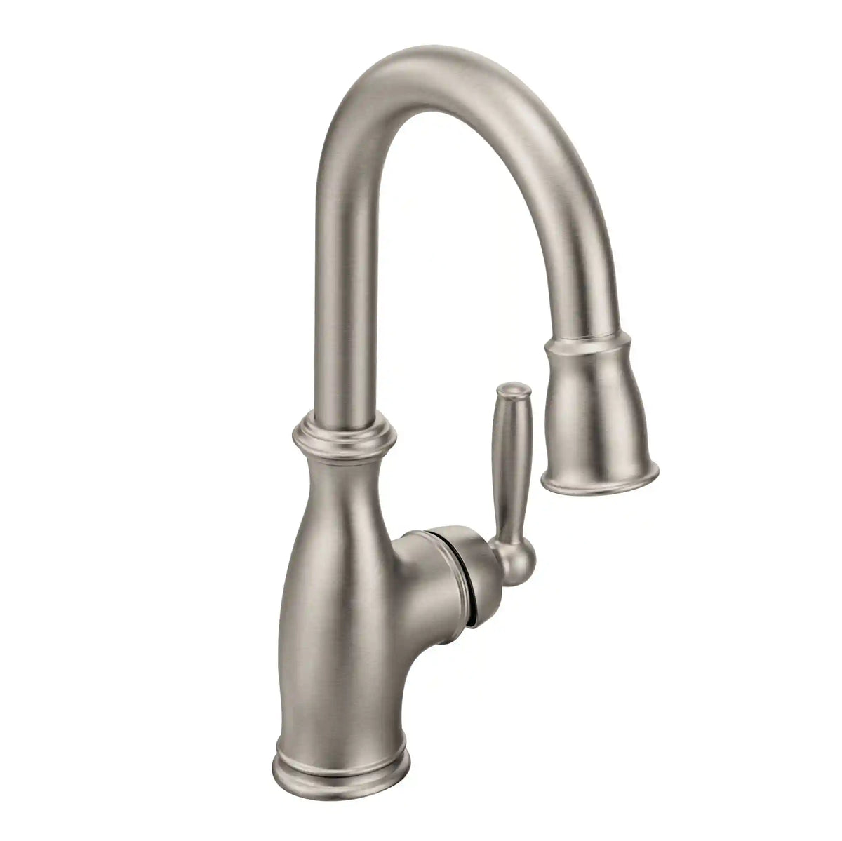Brantford One-Handle High Arc Pulldown Single Mount Bar Faucet