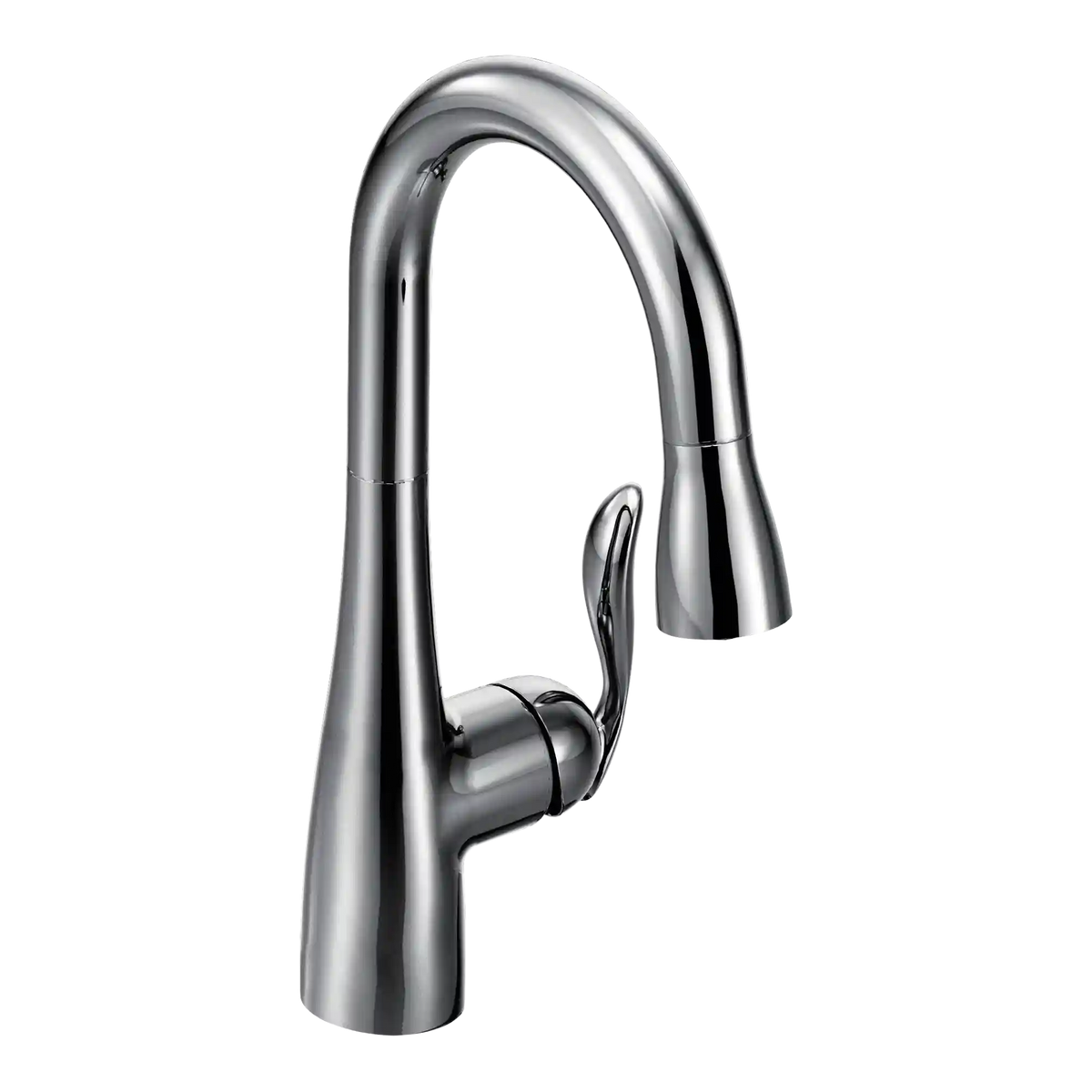 Arbor One-Handle High Arc Pulldown Single Mount Bar Faucet