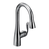 Arbor One-Handle High Arc Pulldown Single Mount Bar Faucet