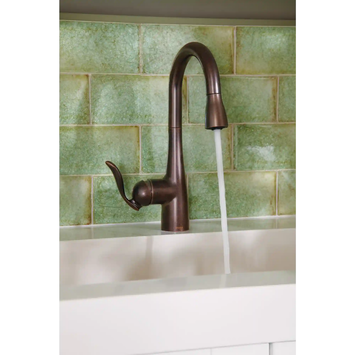 Arbor One-Handle High Arc Pulldown Single Mount Bar Faucet