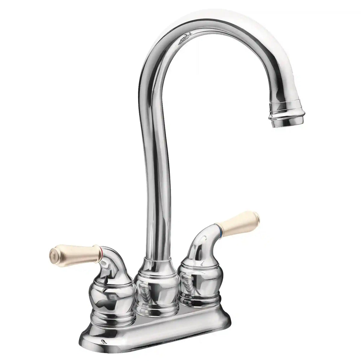 Monticello Two-Handle High Arc Bar Faucet