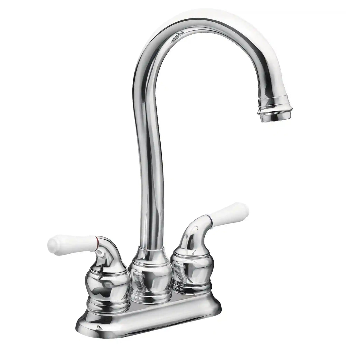 Monticello Two-Handle High Arc Bar Faucet