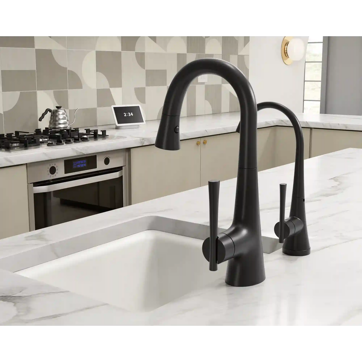 Moen One-Handle High Arc Single Mount Beverage Faucet