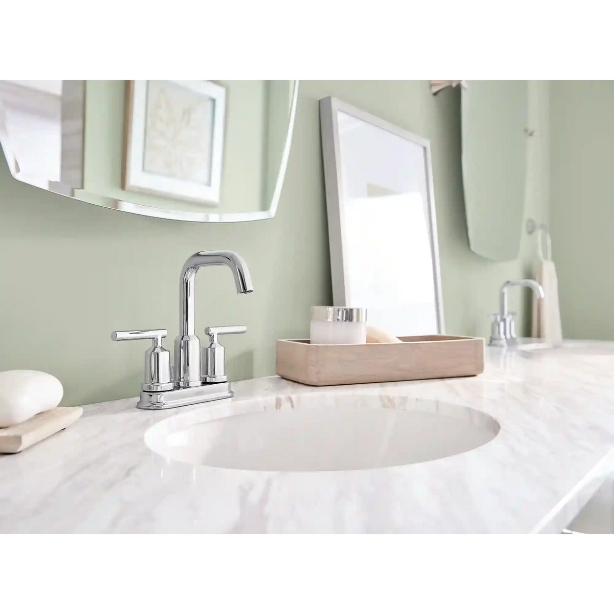 Gibson Two-Handle High Arc Bathroom Faucet