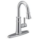Belfield One-Handle High Arc Pulldown Bar Faucet