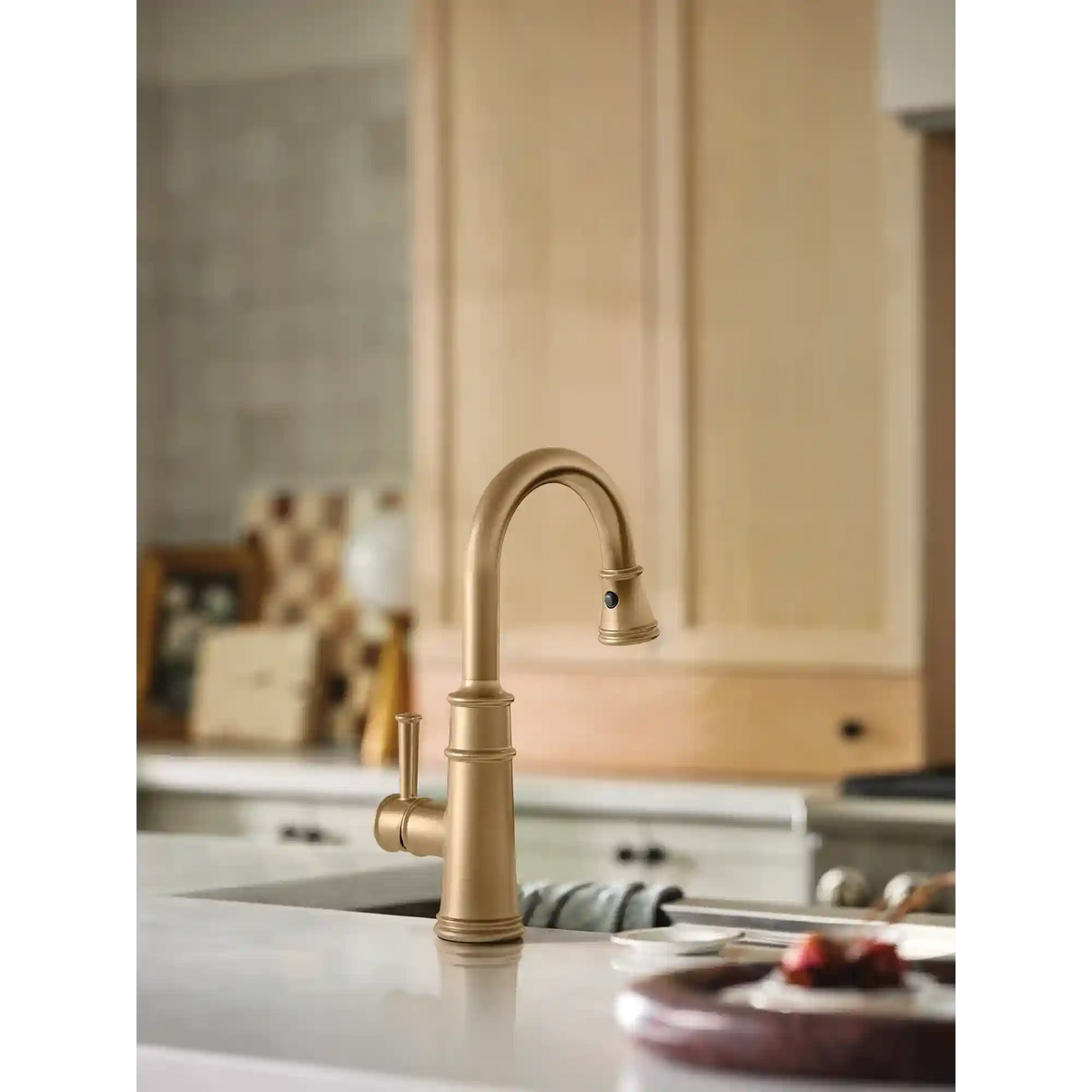 Belfield One-Handle High Arc Pulldown Bar Faucet