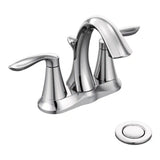 Eva Two-Handle High Arc Bathroom Faucet