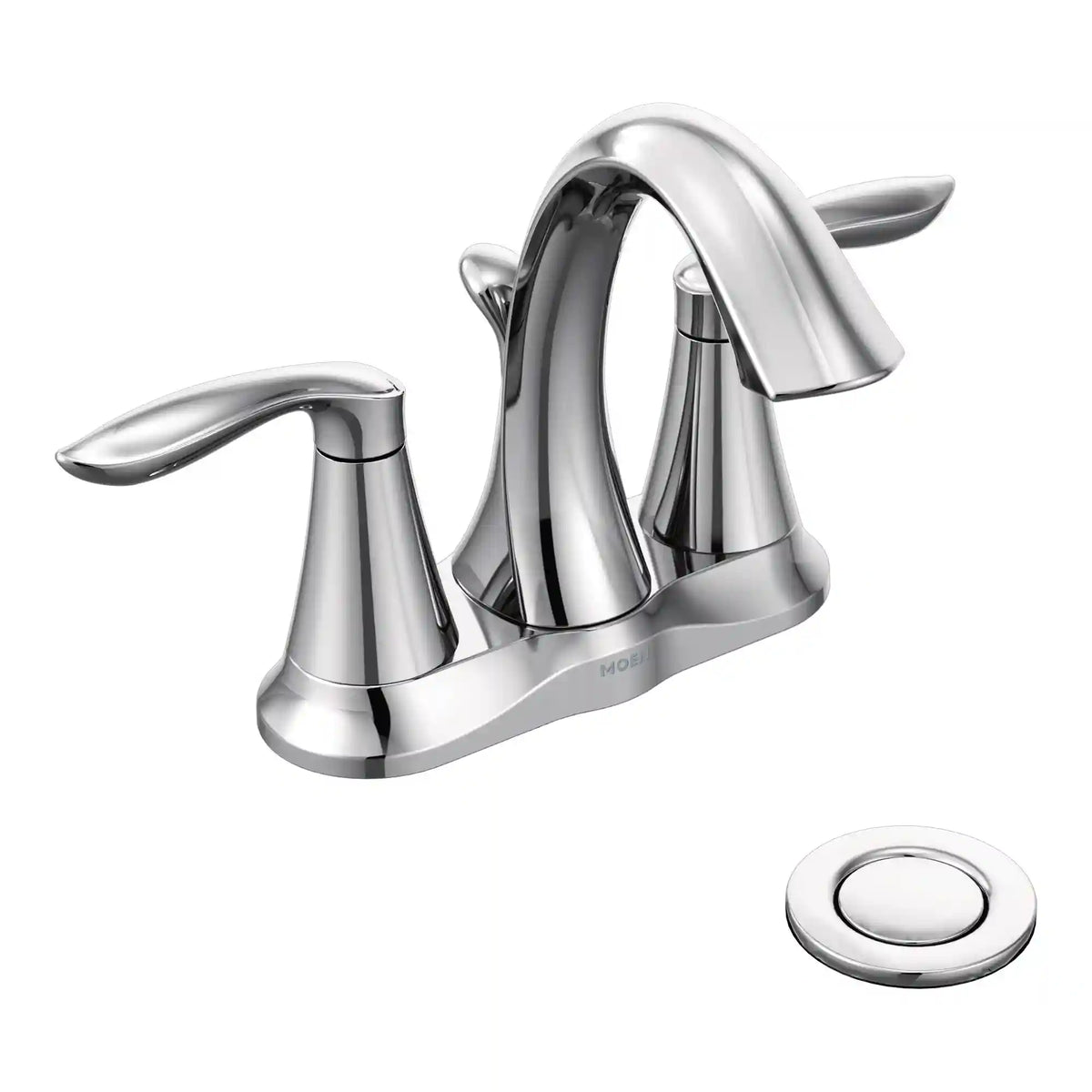 Eva Two-Handle High Arc Bathroom Faucet