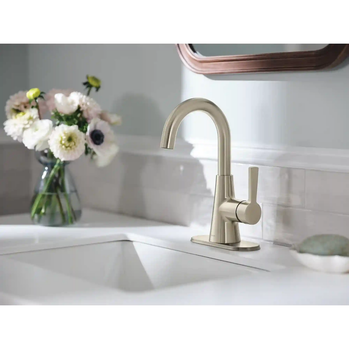 Jase One-Handle High Arc Bathroom Faucet