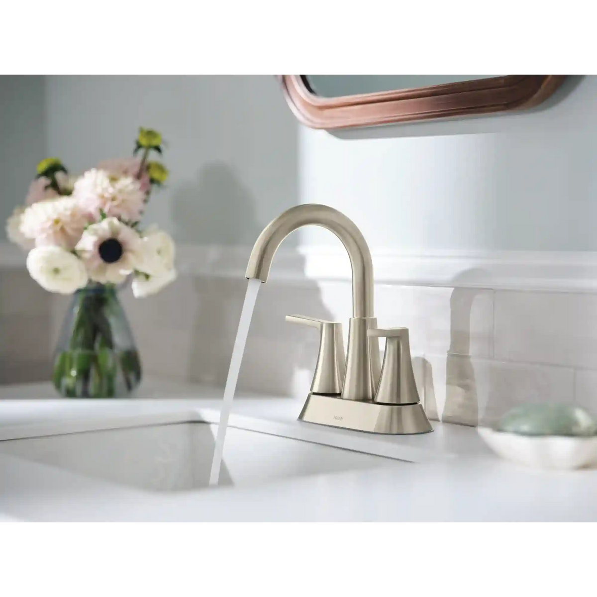 Jase Two-Handle High Arc Bathroom Faucet