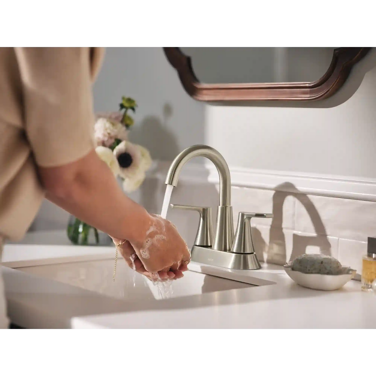 Jase Two-Handle High Arc Bathroom Faucet