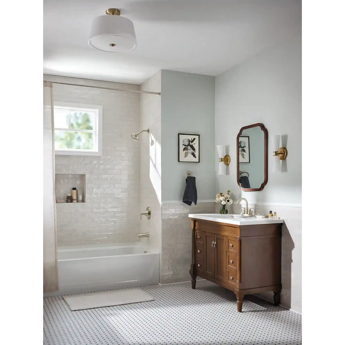 Jase Two-Handle High Arc Bathroom Faucet