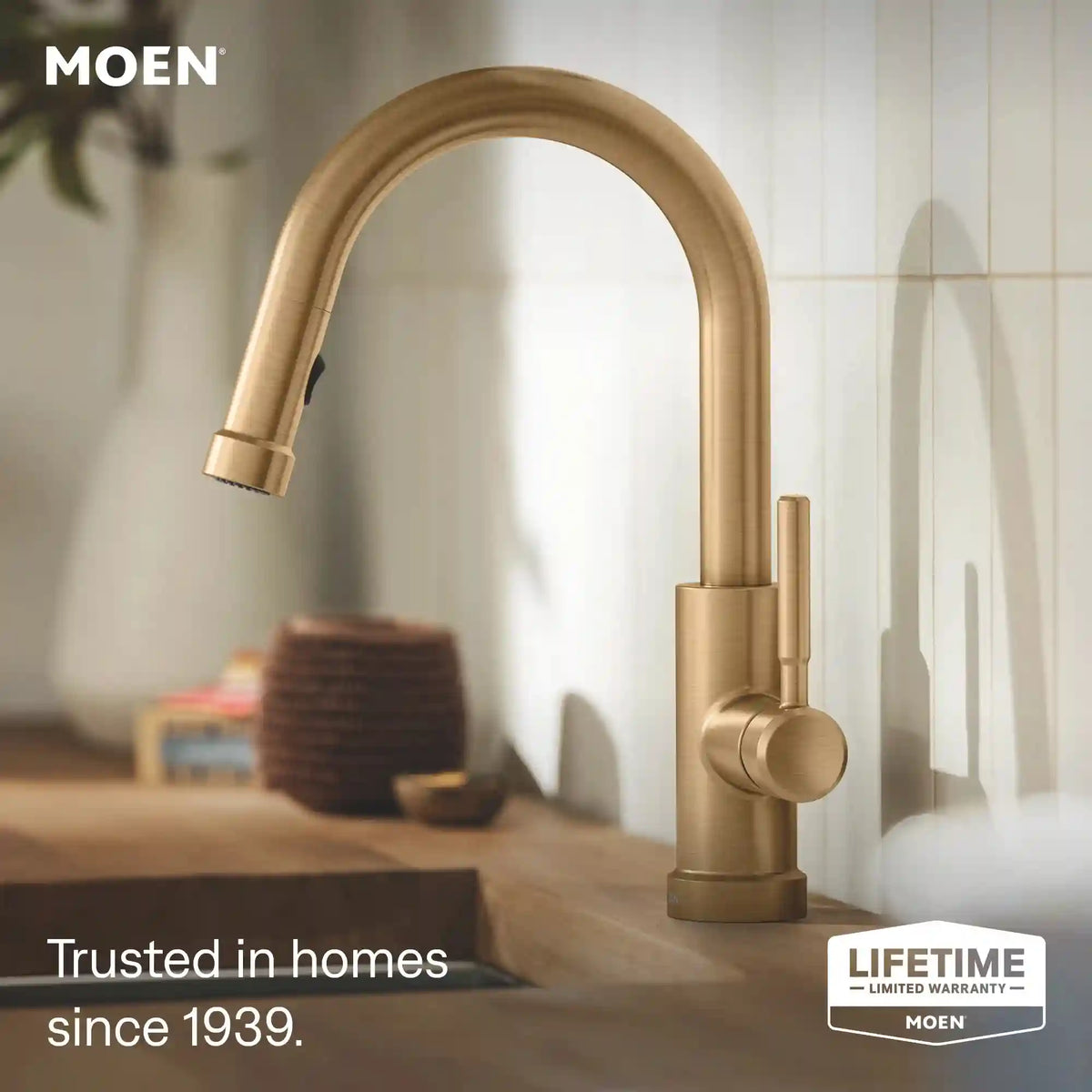 Kivo One-Handle High Arc Pulldown Bar Faucet