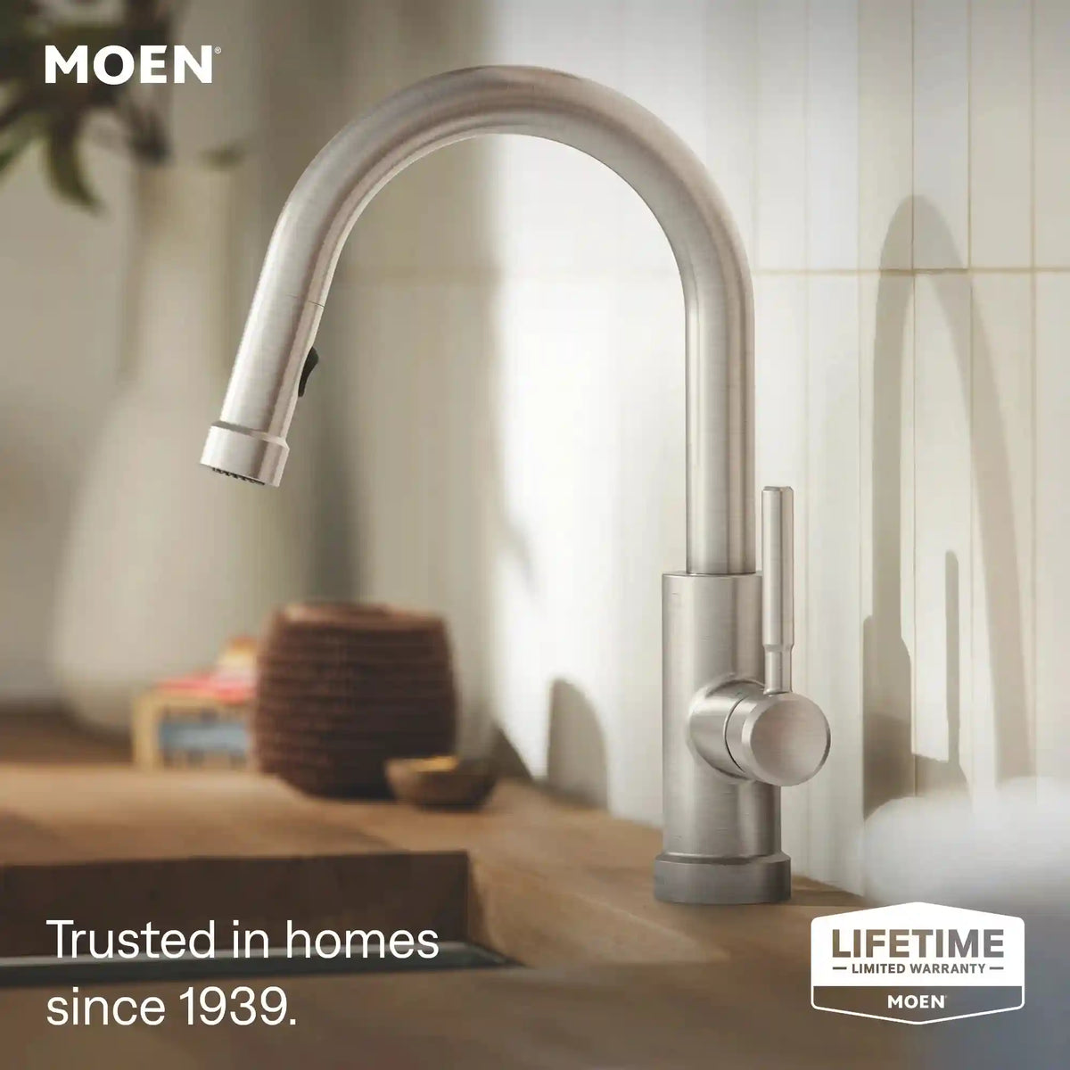 Kivo One-Handle High Arc Pulldown Bar Faucet