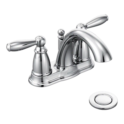 Brantford Two-Handle Low Arc Bathroom Faucet