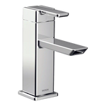 90 Degree One-Handle Low Arc Bathroom Faucet