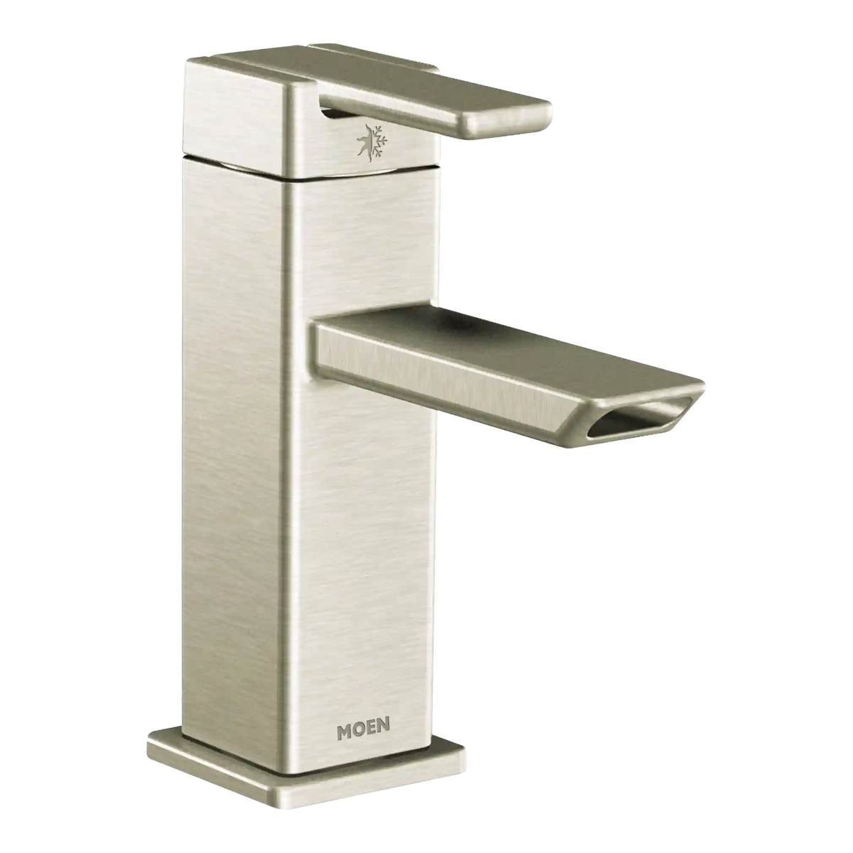90 Degree One-Handle Low Arc Bathroom Faucet