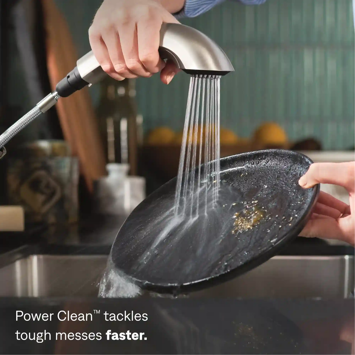 Integra One-Handle Low Arc Pullout Kitchen Faucet