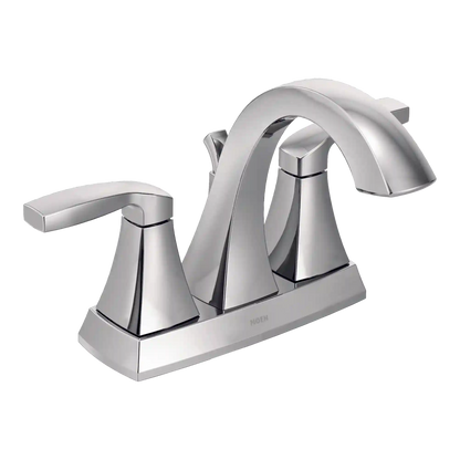 Voss Two-Handle High Arc Bathroom Faucet