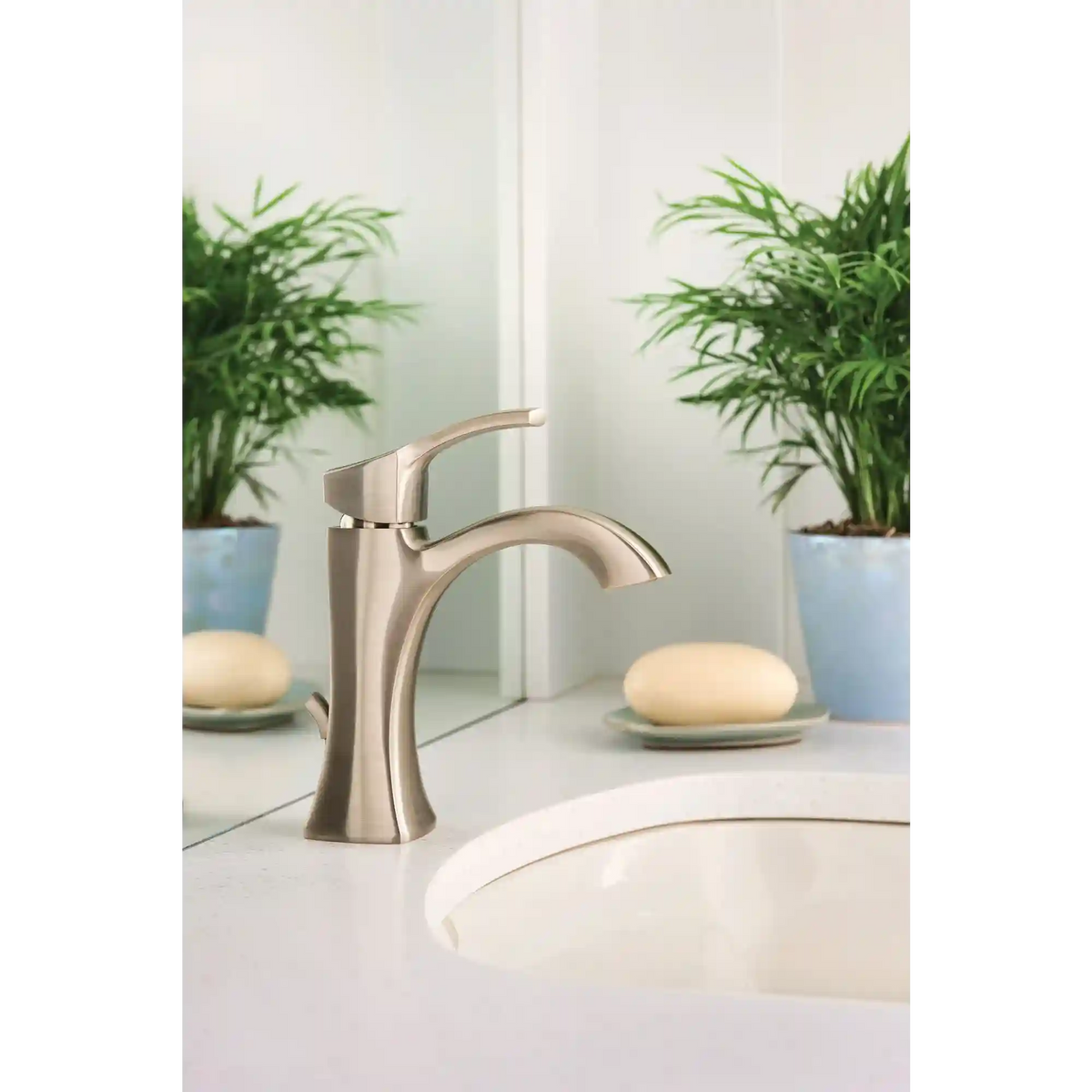 Voss One-Handle High Arc Bathroom Faucet