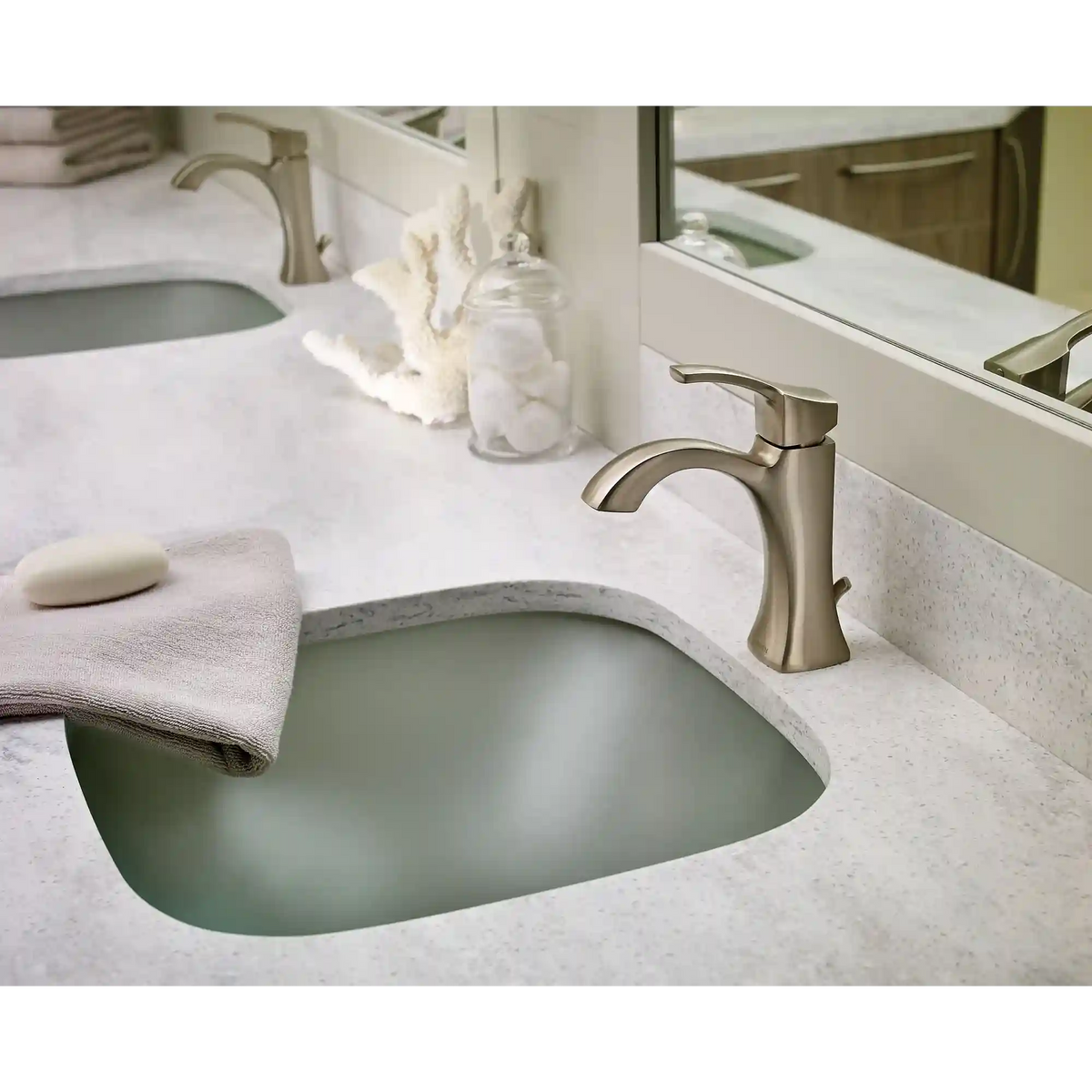 Voss One-Handle High Arc Bathroom Faucet