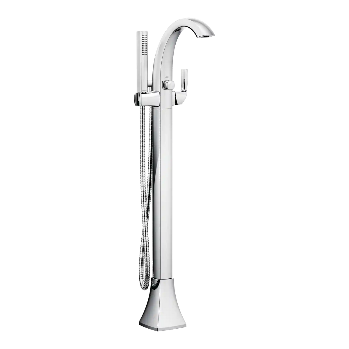 Voss One-Handle Tub Filler Including Handheld Shower