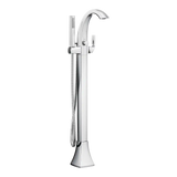 Voss One-Handle Tub Filler Including Handheld Shower