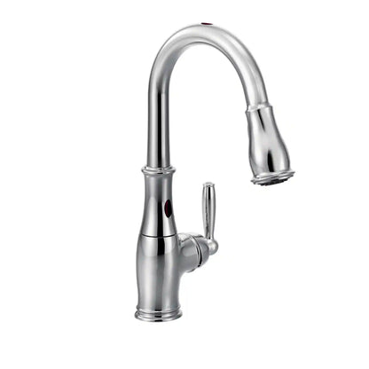 Brantford One-Handle High Arc MotionSense Dual Sensor Pulldown Kitchen Faucet