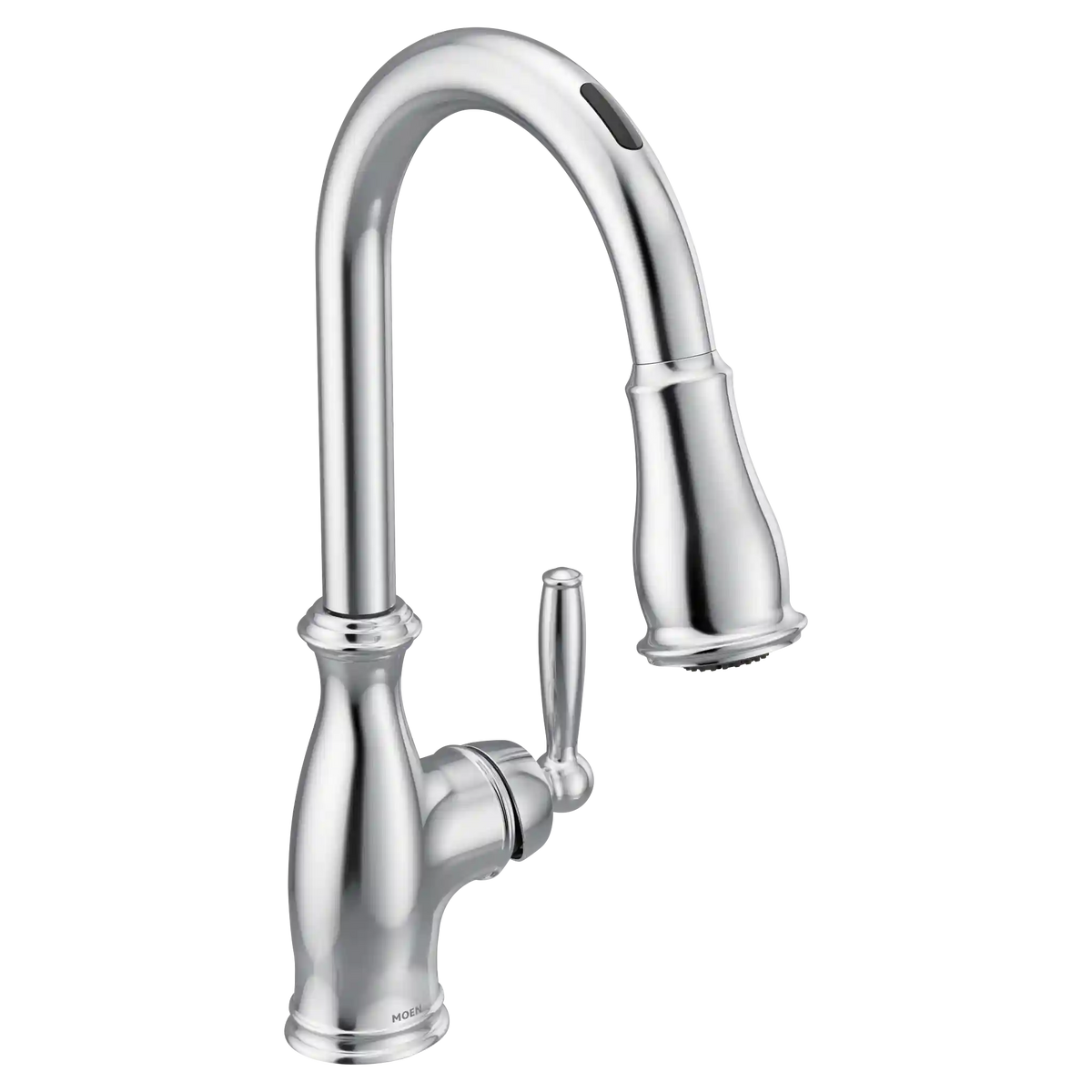 Brantford Smart Faucet Voice Control One-Handle High Arc Pulldown Kitchen Faucet
