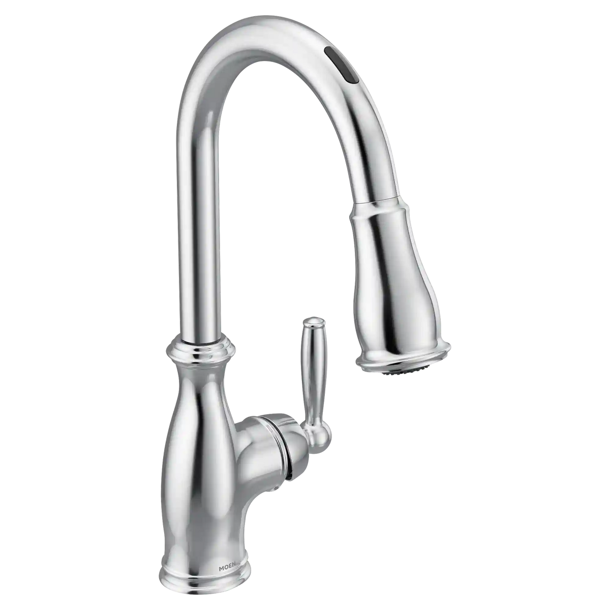 Brantford Smart Faucet Voice Control One-Handle High Arc Pulldown Kitchen Faucet