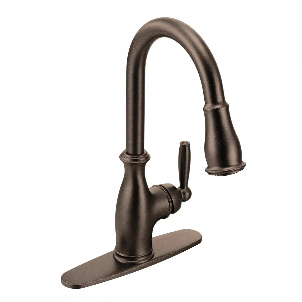Brantford One-Handle High Arc Pulldown Kitchen Faucet