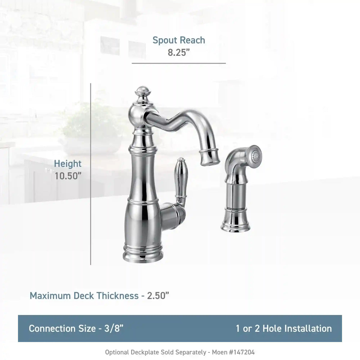 Weymouth One-Handle High Arc Kitchen Faucet