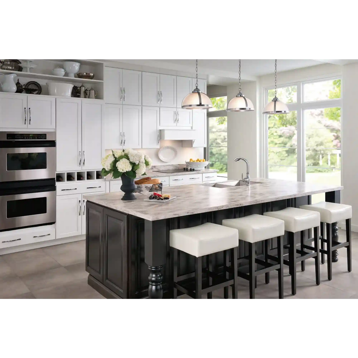 Brantford One-Handle High Arc Pullout Kitchen Faucet