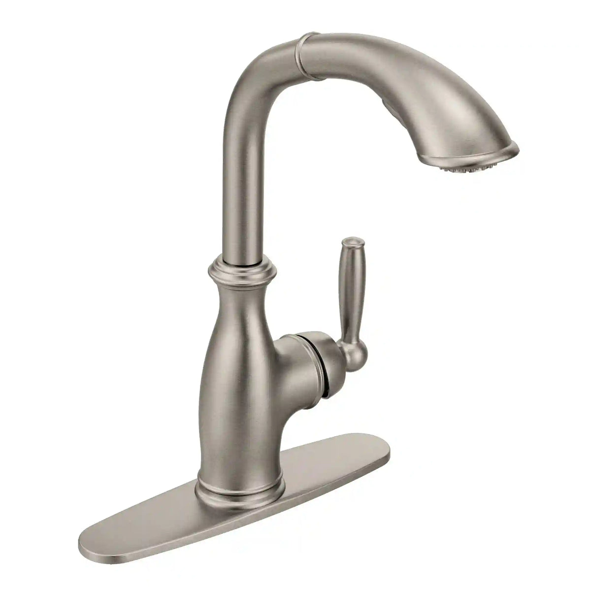 Brantford One-Handle High Arc Pullout Kitchen Faucet