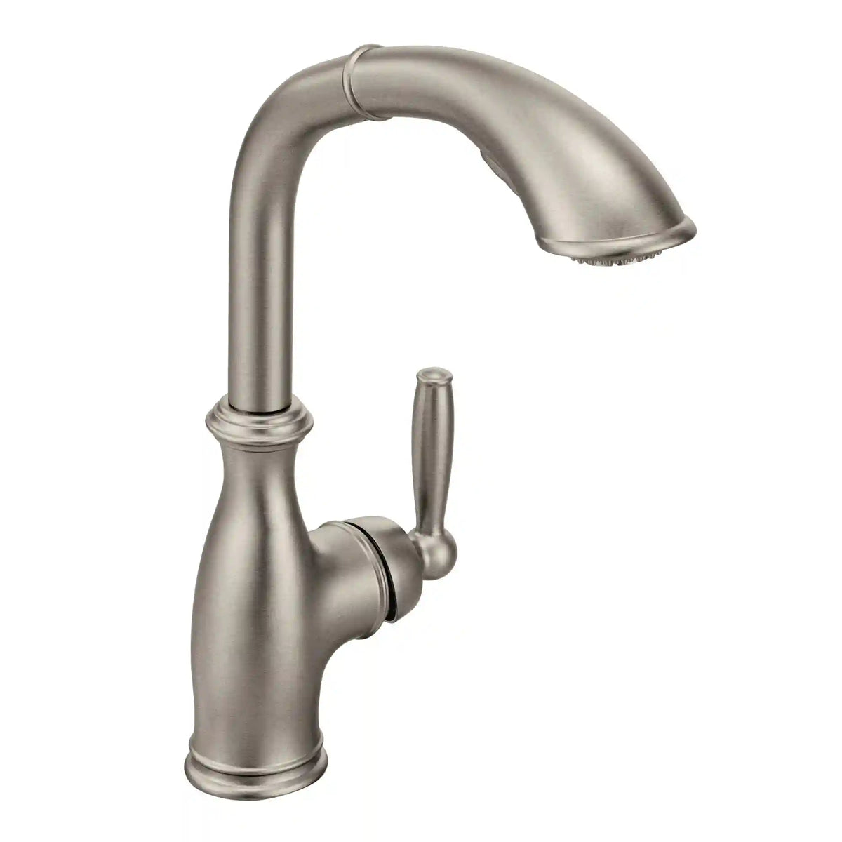 Brantford One-Handle High Arc Pullout Kitchen Faucet