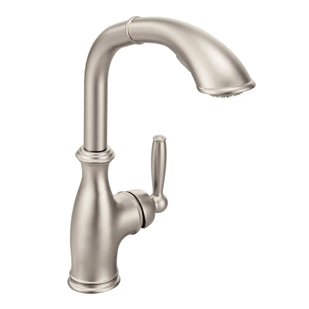 Brantford One-Handle High Arc Pullout Kitchen Faucet