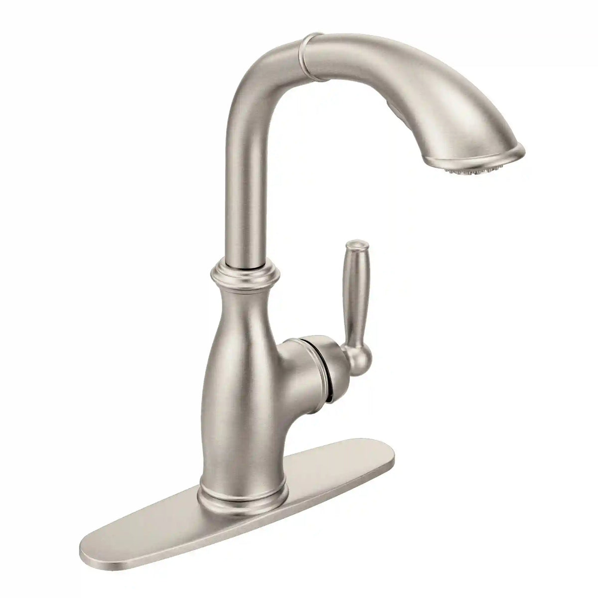 Brantford One-Handle High Arc Pullout Kitchen Faucet
