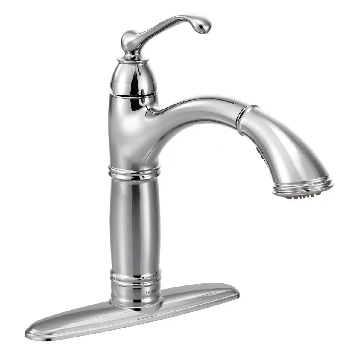 Brantford One-Handle High Arc Pullout Kitchen Faucet