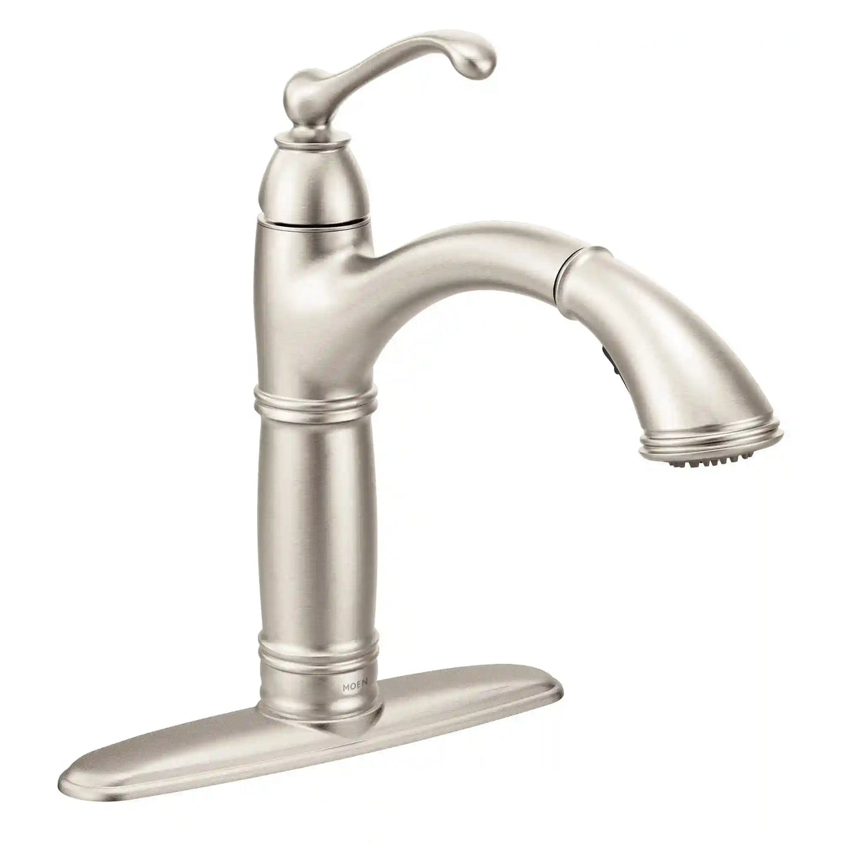 Brantford One-Handle High Arc Pullout Kitchen Faucet