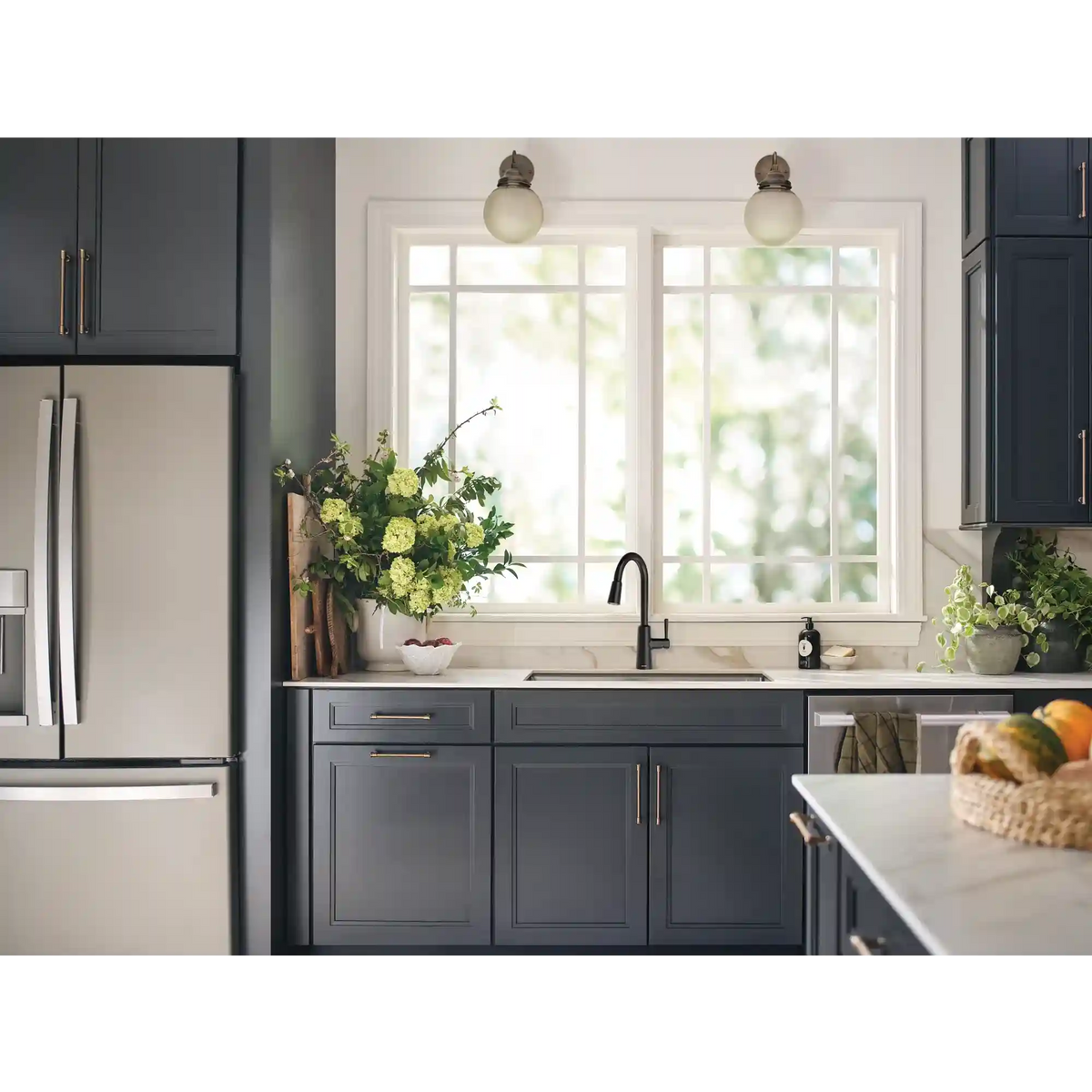 Riley One-Handle High Arc Pulldown Kitchen Faucet