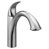 Camerist One-Handle Low Arc Pullout Kitchen Faucet