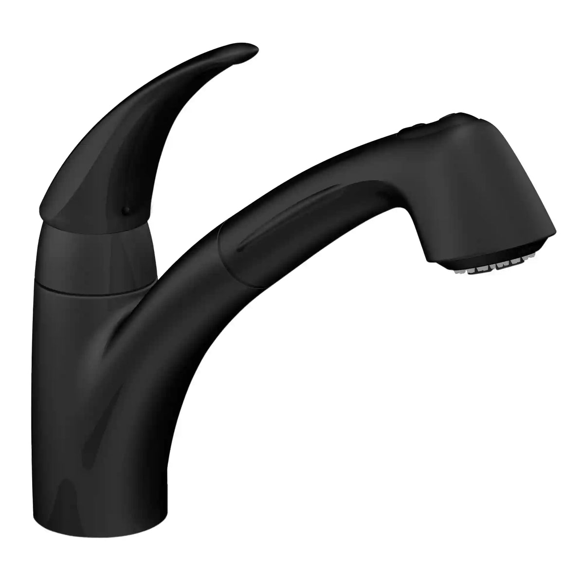 Extensa One-Handle Low Arc Pullout Kitchen Faucet