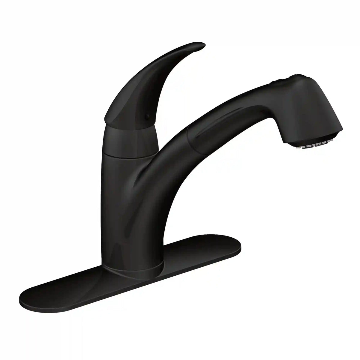 Extensa One-Handle Low Arc Pullout Kitchen Faucet
