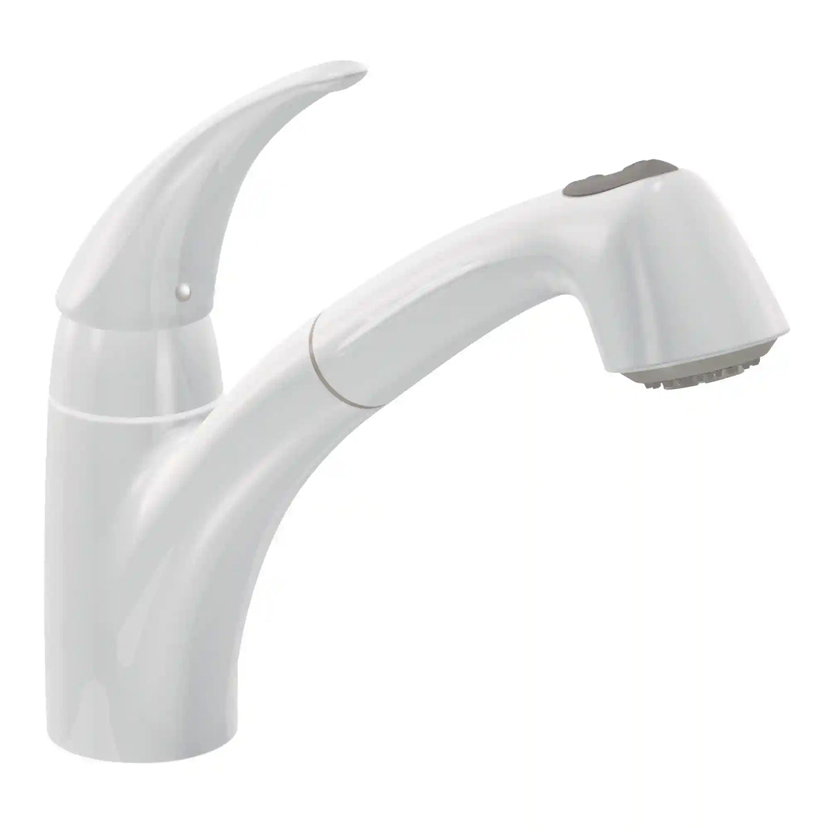 Extensa One-Handle Low Arc Pullout Kitchen Faucet