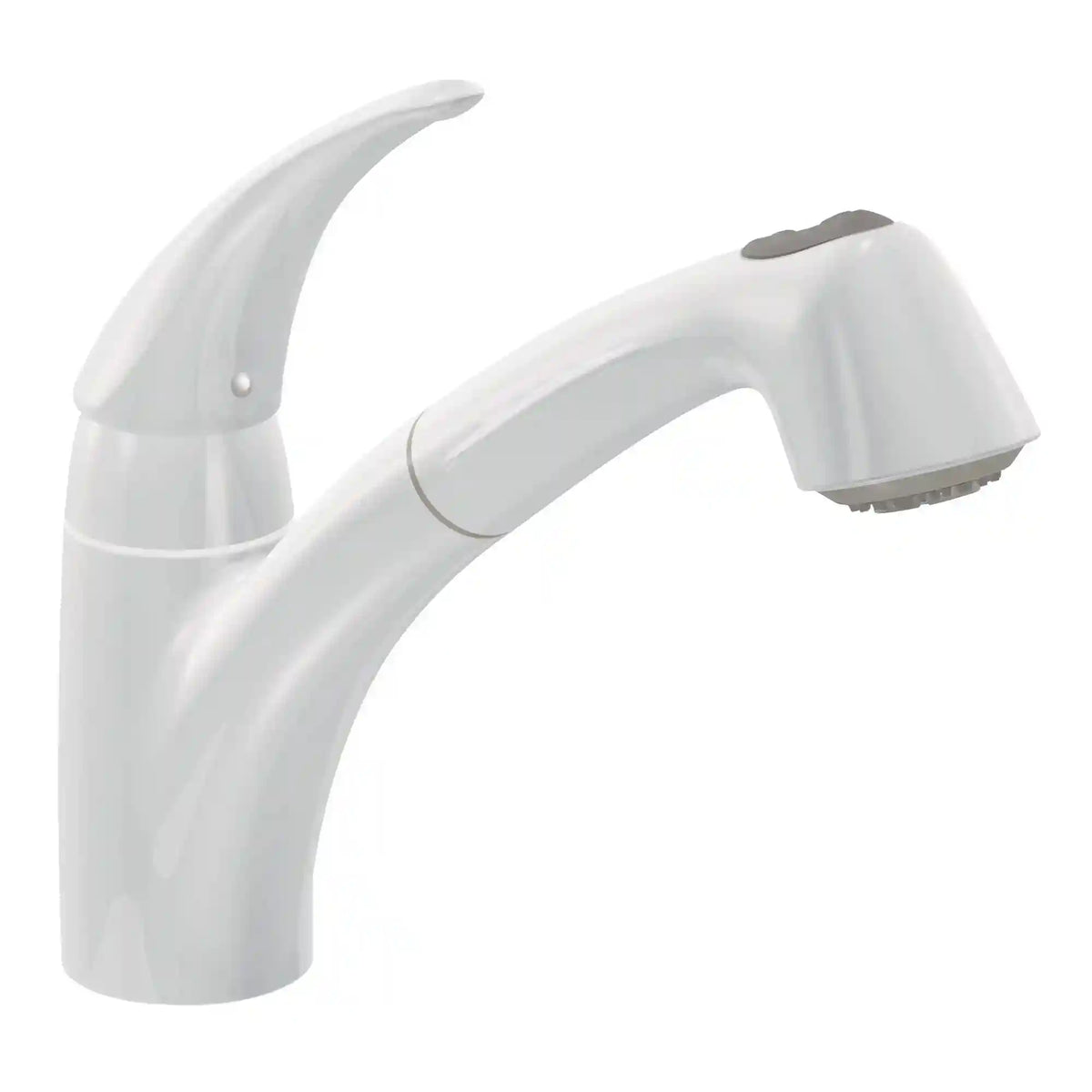 Extensa One-Handle Low Arc Pullout Kitchen Faucet