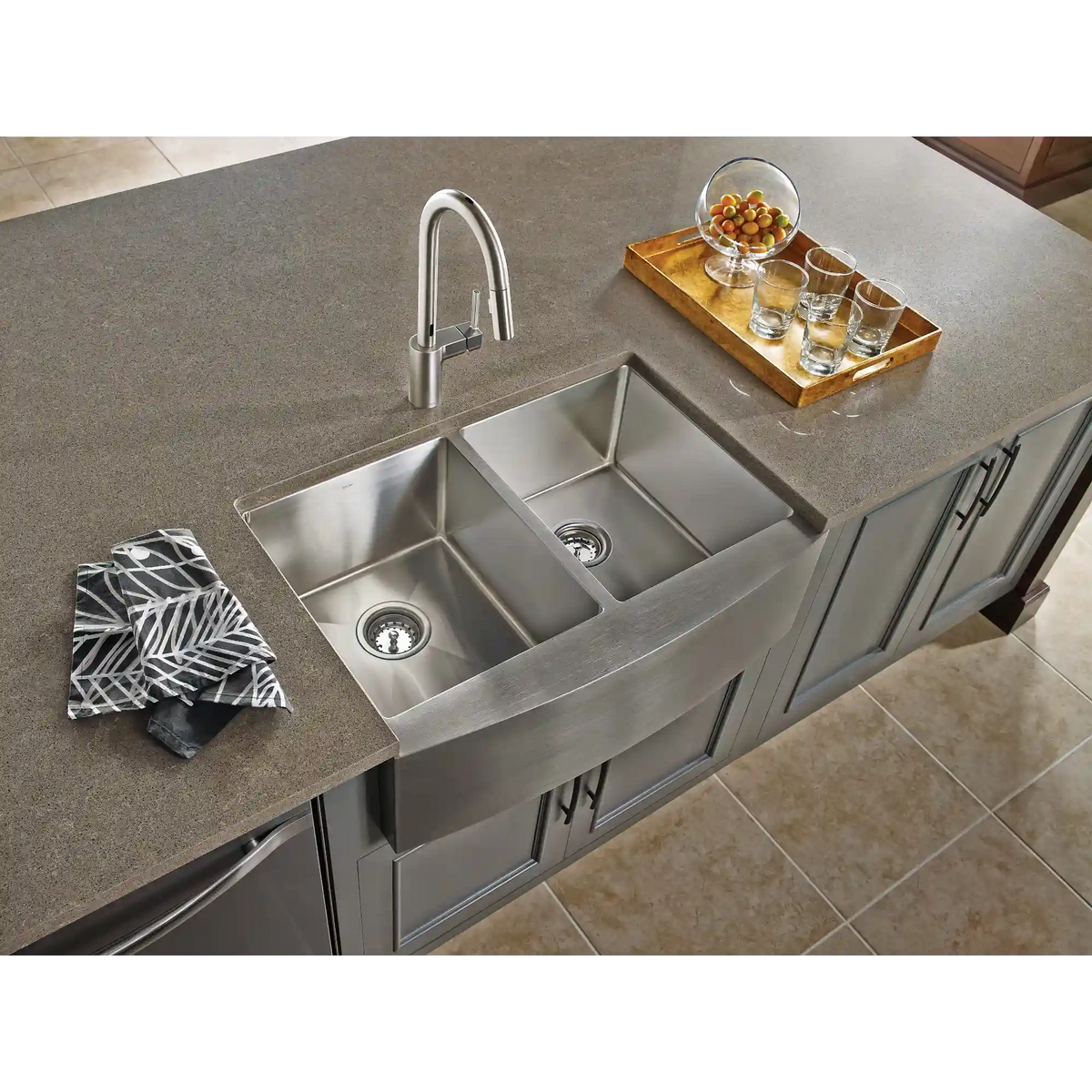 Align One-Handle High Arc MotionSense Dual Sensor Pulldown Kitchen Faucet