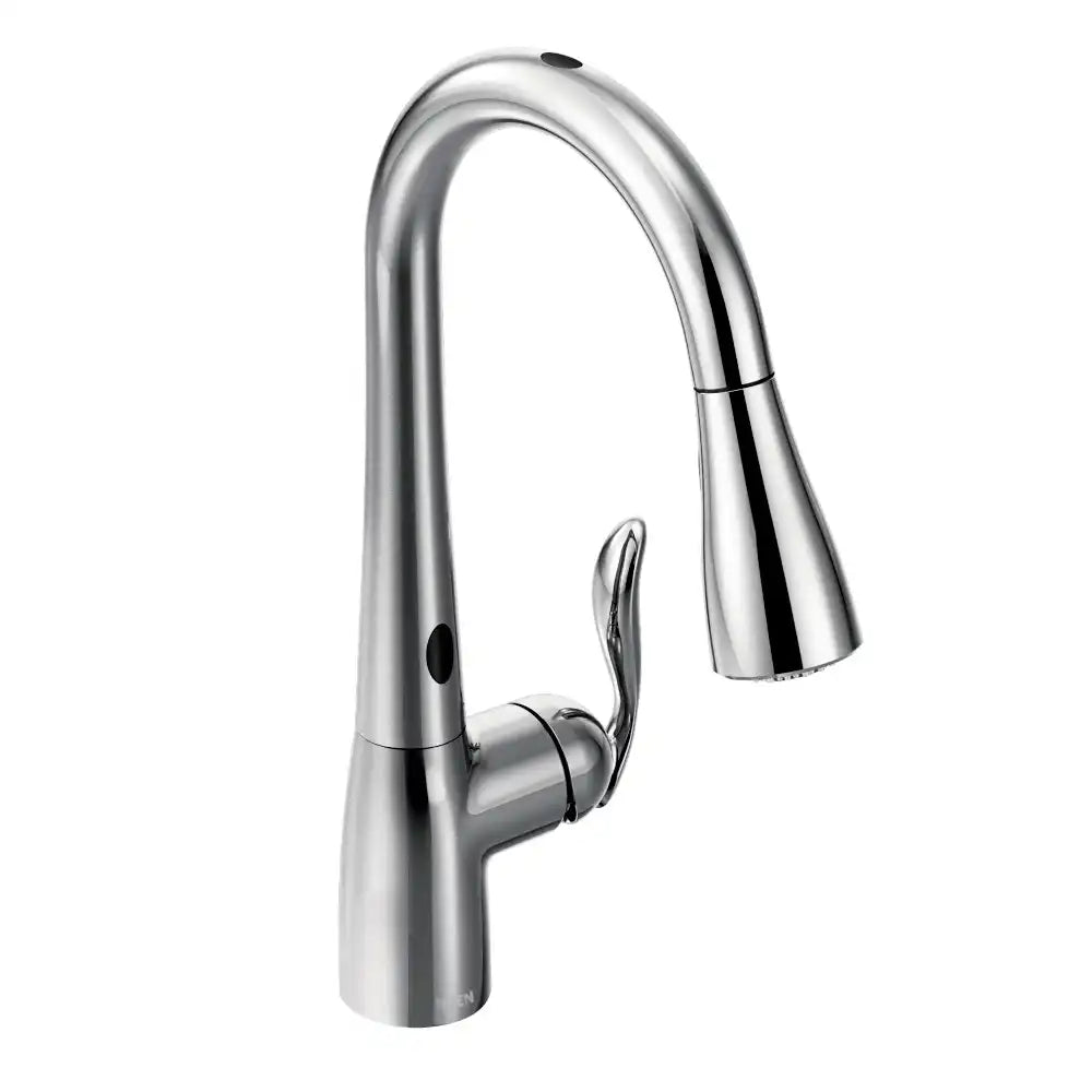 Arbor One-Handle High Arc MotionSense Dual Sensor Pulldown Kitchen Faucet